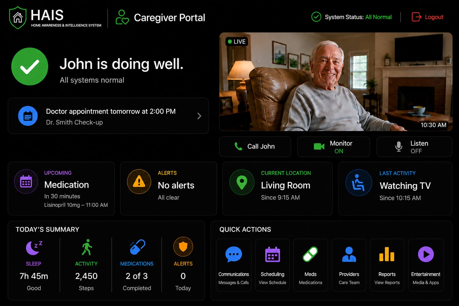 Caregiver Portal
